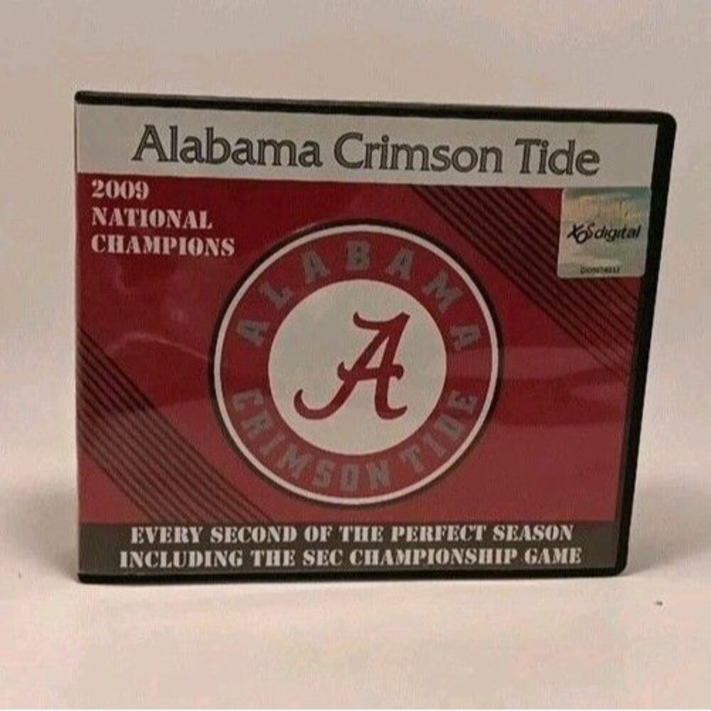 Alabama Crimson Tide 2009 BCS National Champions Perfect Season 13 DVD XOS-TCG